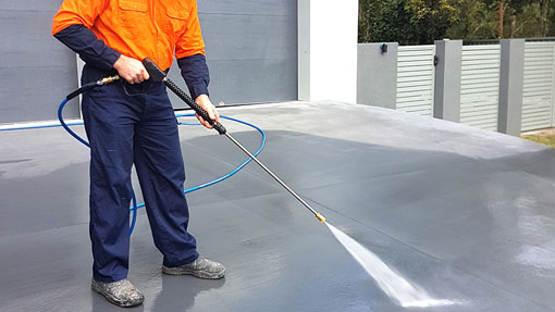 High Pressure Driveway Cleaning